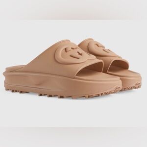 Gucci platform sandals, brand new! Size 37